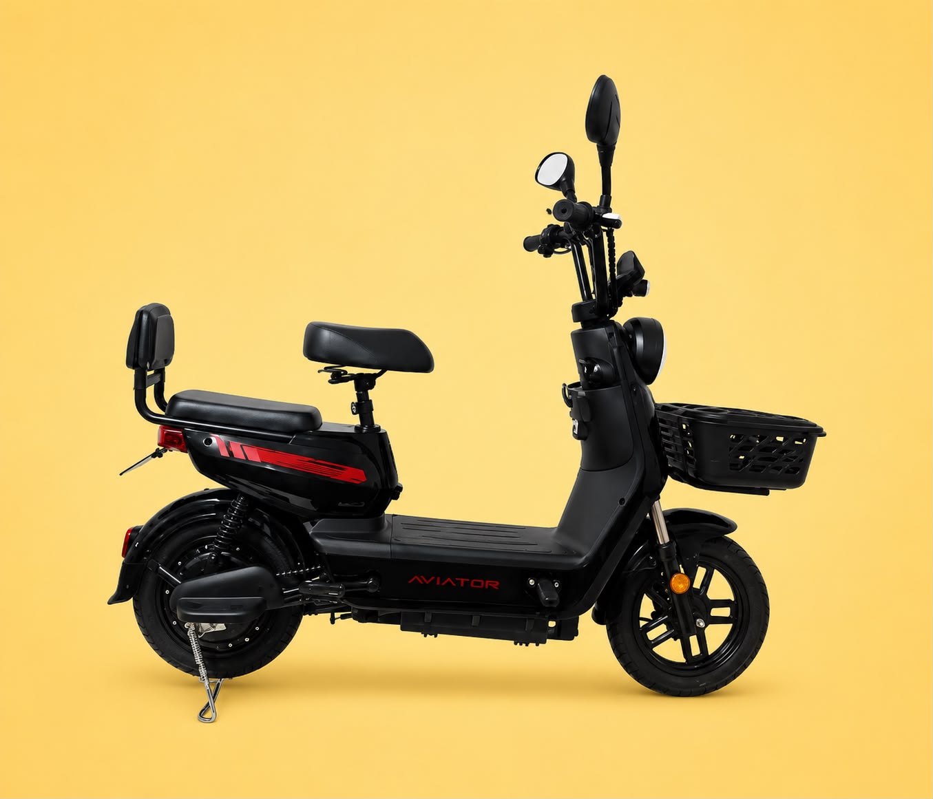 Sepeda listrik AVIATOR AT226 di showroom Lumajang