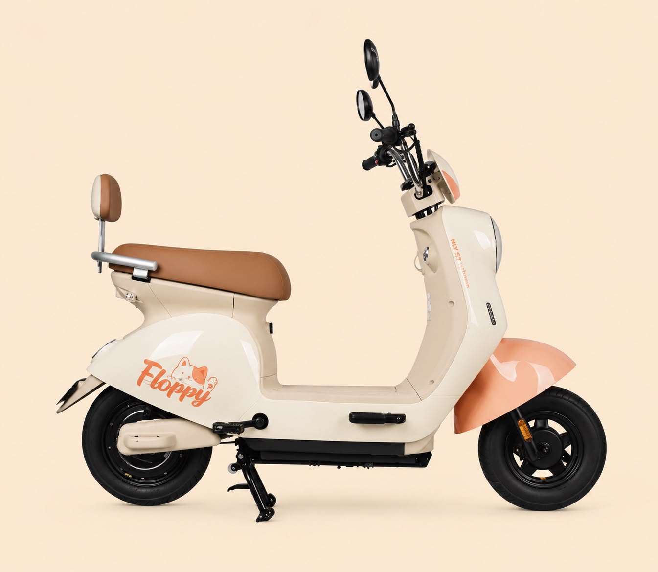 Sepeda listrik NUV FLOPPY S3 di showroom Lumajang