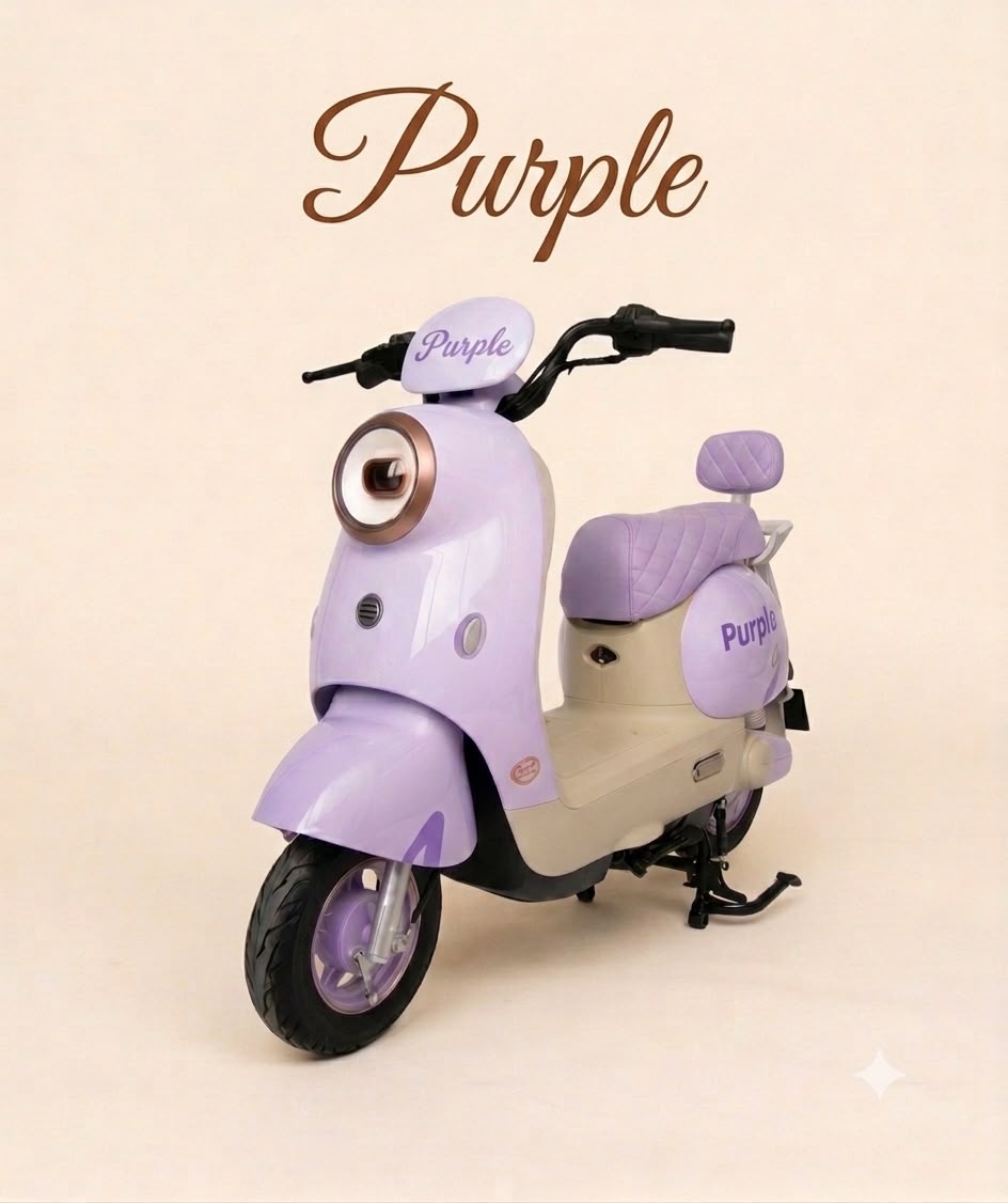 Sepeda listrik SAIGE LUNA MINI di showroom Lumajang