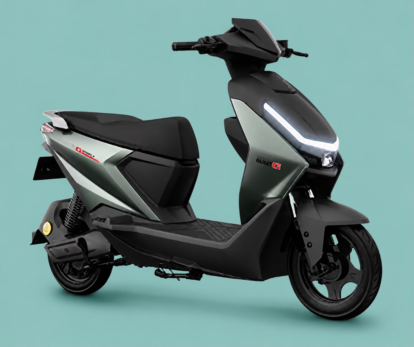 Sepeda listrik D66B di showroom Lumajang